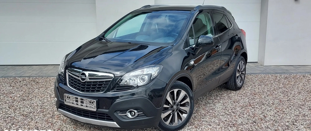 Opel Mokka cena 46999 przebieg: 163726, rok produkcji 2015 z Zambrów małe 631